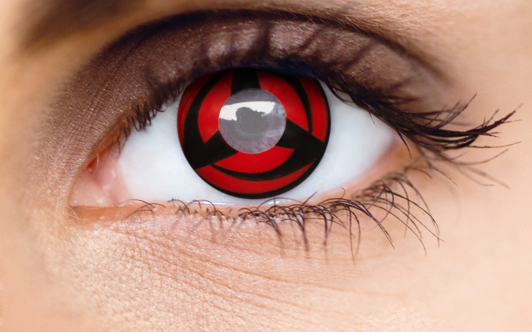 CrazyLab Naruto Kakashi Hatake Mangekyou Sharingan Circle Lenses
