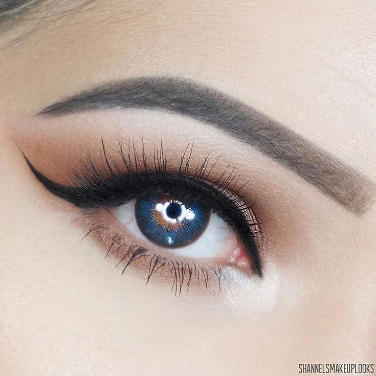 Natsumi Blue Colored Contacts