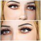 50% Off Light Brown Colored Contacts - Cotton Series Light Brown Lenses