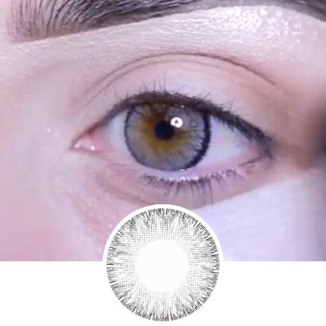 Grey Colored Contacts For Astigmatism - 4 Tone