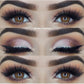 4 Tone Brown Colored Contacts