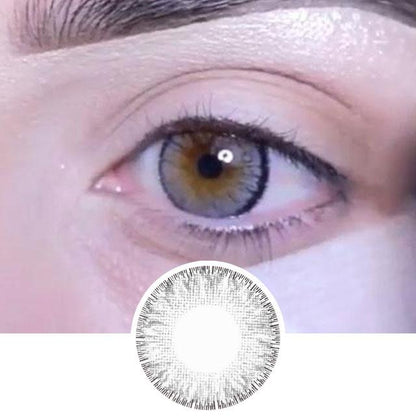 Grey Color Contact Lenses - 4 Tone