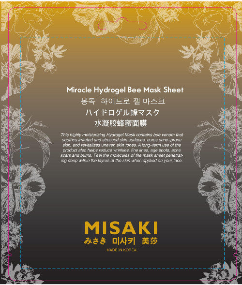 Misaki Miracle Hydrogel Bee Mask Sheet